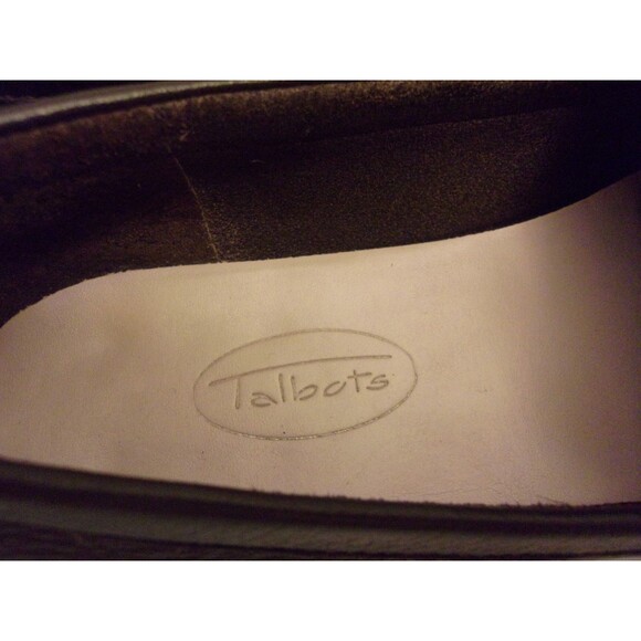 Talbots Brown Butter Soft Leather Loafers Sz. 8 B Square Toe - Picture 8 of 8